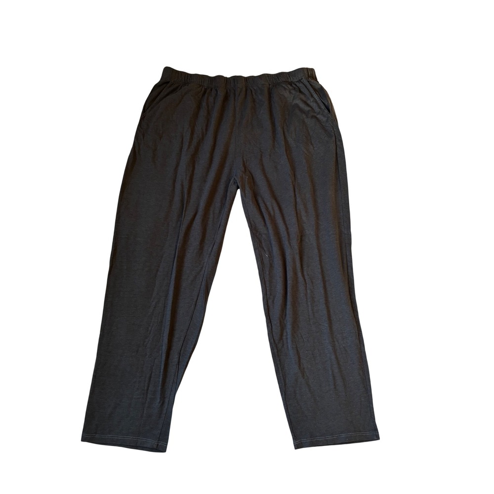 MATE the Label Womens Sleep Pant Size 2X Charcoal Tencel Lounge Pants
